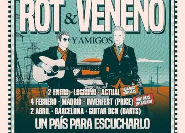 ‘Un país para escucharlo’ en concierto: Kiko Veneno y Ariel Rot en Madrid y Barcelona