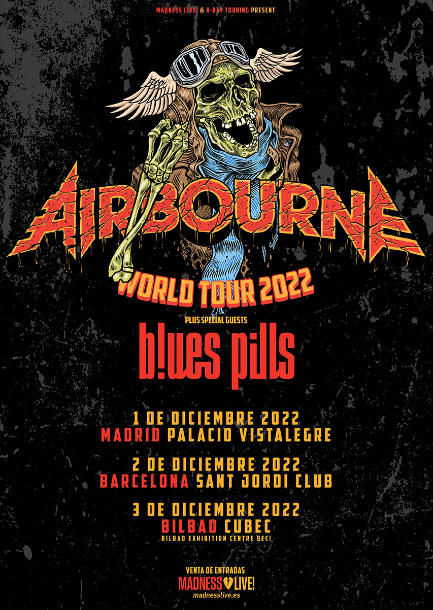 Airbourne + Blues Pills